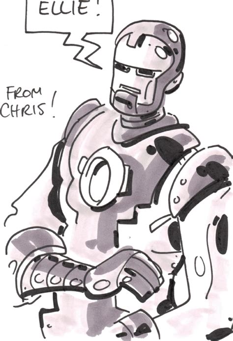 Iron Man By Chris Schweizer In Cereal Heroess Elianas Room Comic