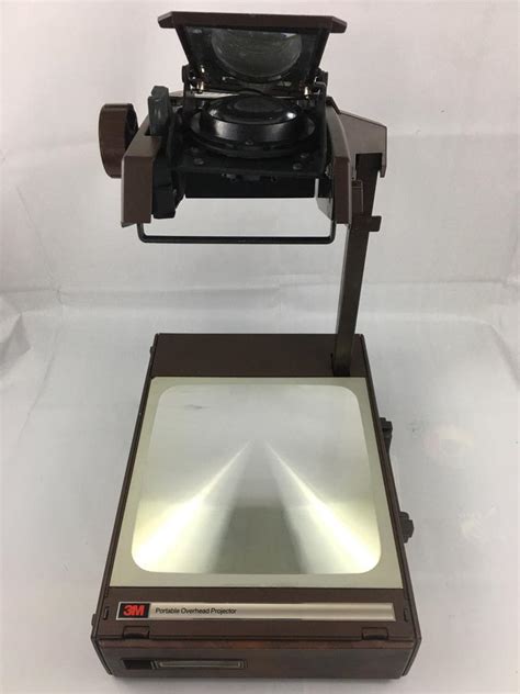 3m Portable Overhead Projector Vintage Model 6200 Agb Free Shipping