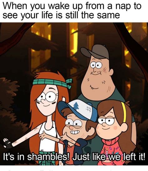 Gravity Falls Meme Template