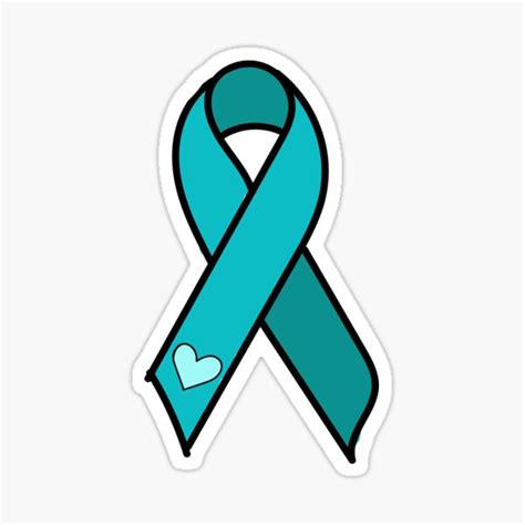 Sexual Assault Awareness Ribbon Sticker For Sale By Aclifton1999 Redbubble