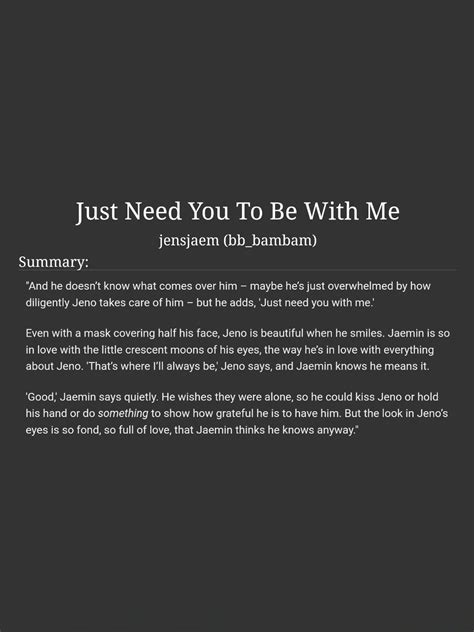 Aditi 😊 New Nomin Fic 💕 On Twitter 💫 Just Need You To Be With Me 💞