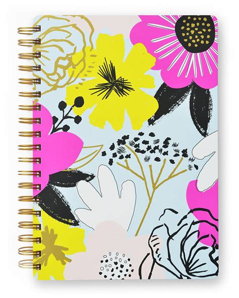 Mara Mi Large Floral Notebook