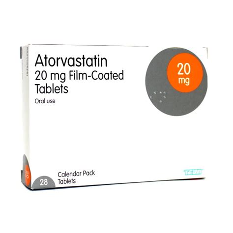 Atorvastatin 20mg Tablets 28 Tablets Asset Pharmacy