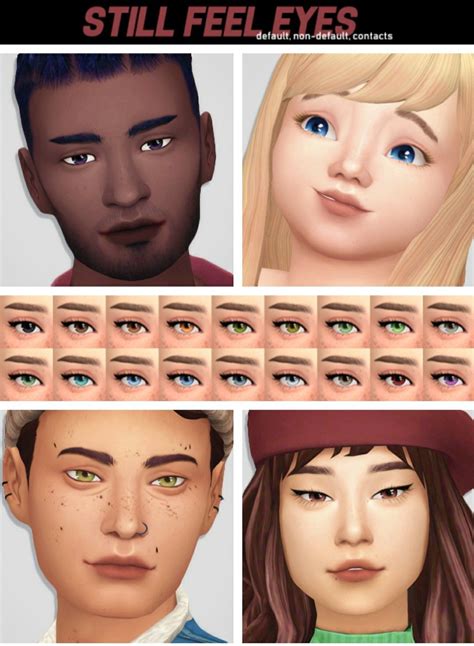 Sims Maxis Match Default Eyes Ndeleaders
