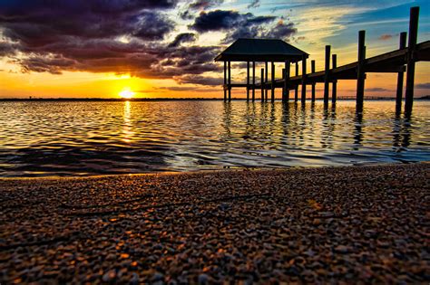 Dockside Sunset Photograph By Greg Panas Fine Art America