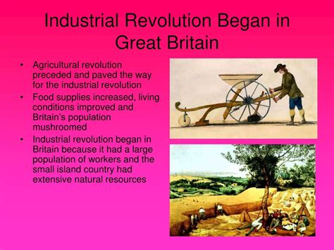 Ppt The Industrial Revolution And The Rise Of The Factory System In