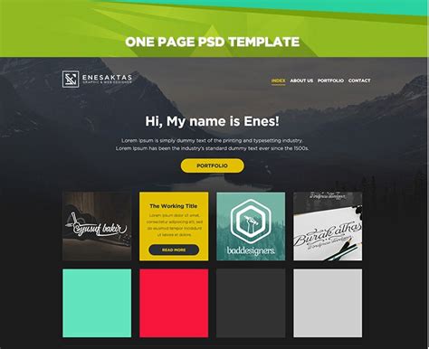 Free psd landing page template built in photoshop for building design agency websites. 63+ Free PSD Website Templates | Free & Premium Templates ...