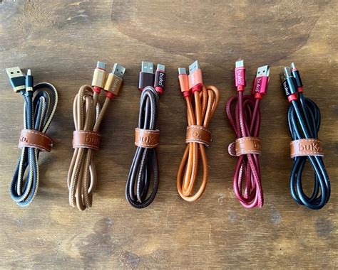 Leather Type C Usb Charger Cables Buko