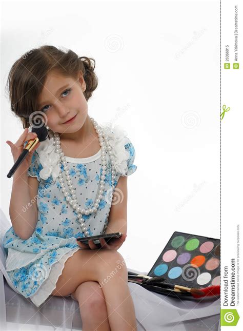 Little Girl Make Up Royalty Free Stock Photo Image 26366015