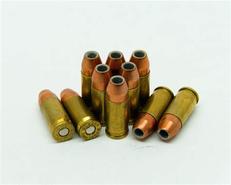 9mm Luger Ammunition With 115 Grain Hollow Point Personal Defense