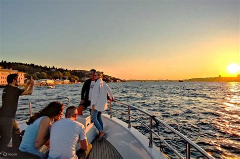 Luxurious Sunset Yacht Cruise on Bosphorus Strait - Klook United States