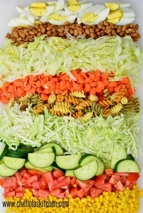 The Classic Nigerian Salad Chef Lola S Kitchen Recipe Yummy Salad