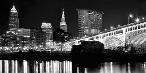 Cleveland Skyline Photograph By Frozen In Time Fine Art Photography