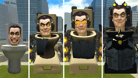 Evolution Of Upgraded Mega Resurrected Gman Skibidi Toilet Vs New Titan Bosses In Garry S Mod