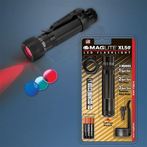 Maglite Original Xl50 Maglite 3cell Aaa Led Flashlight Torch Light Xl50