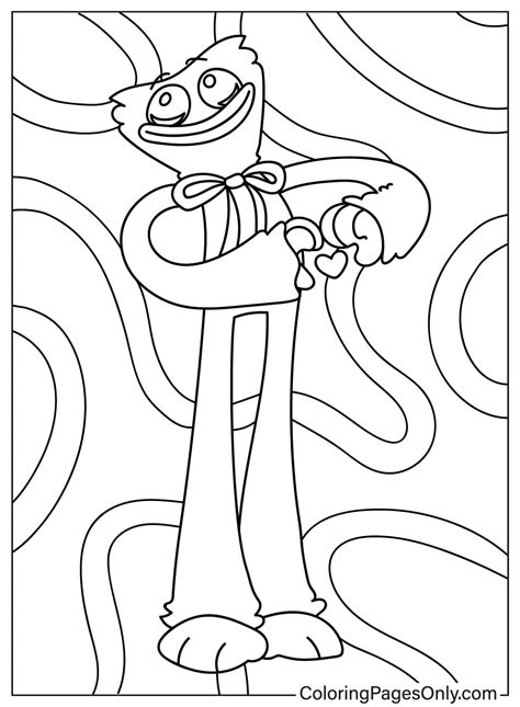 Poppy Playtime Pagine Da Colorare Coloringpagesonly