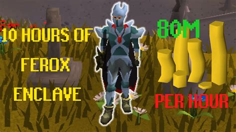 10 Hours Of Ferox Enclave Pking In Full Crystal 800m Loot Youtube