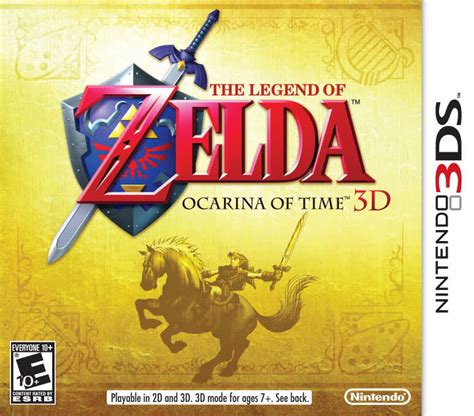 Box Art The Legend Of Zelda Ocarina Of Time 3d