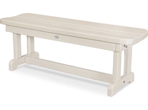 Polywood® Park Recycled Plastic 48 Backless Bench Pbb48