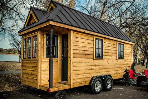 Tumbleweed Tiny House Cypress Black Roof Hp 1