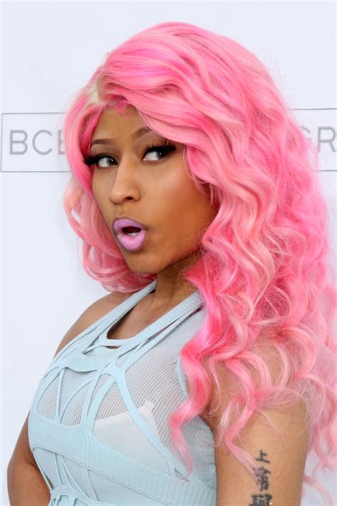 Nicki Minajs Hair Evolution From Crazy And Colorful To Classy