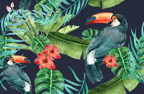 Tropical Wallpaper Xpeditious Print