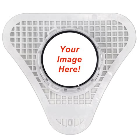 Personalized Urinal Screens Upload Your Own Image Or Logo Drain Net