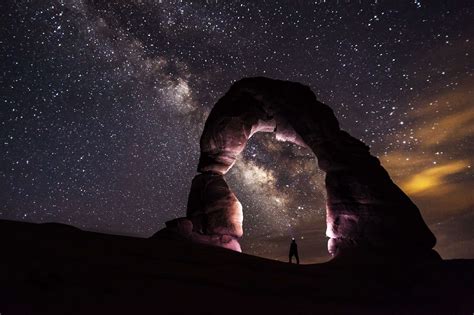 1073603 Landscape Rock Nature Long Exposure Milky Way Desert