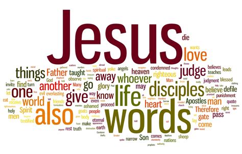 The Ignatian Perspective The Words Of Jesus Christ