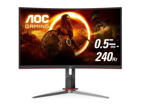 Aoc C27g2z 27 Curved Frameless Ultra Fast Gaming Monitor Fhd 1080p 0