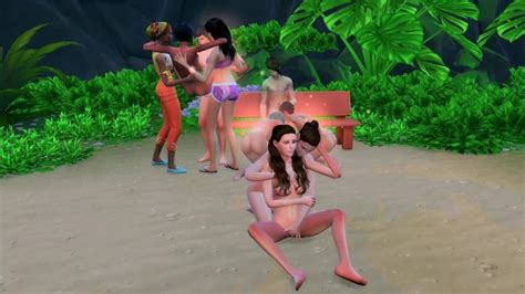 Lets Play Public Sex On Beach 420 Friendly Star Wars Disney Mashup Sims 4 Gameplay