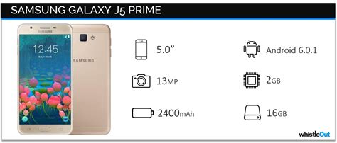 Samsung Galaxy J5 Prime Características Y Especificaciones Whistleout