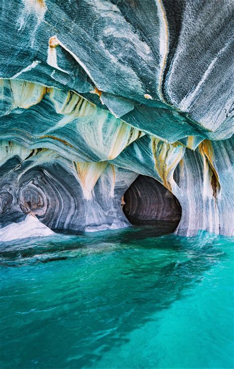 Guide To Visiting Marble Caves In Patagonia Chile Beautiful Places