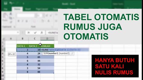 Cara Membuat Kolom Otomatis Di Excel Warga Co Id