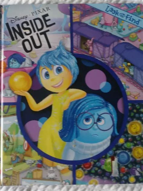 Disney Pixar Inside Out Look And Find Book 2015 Hardcover 400 Picclick