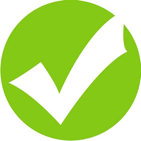 Check Mark Tick Free PNG PNG Play