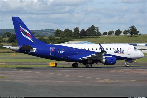 Embraer 170lr Erj 170 100lr Eastern Airways Aviation Photo