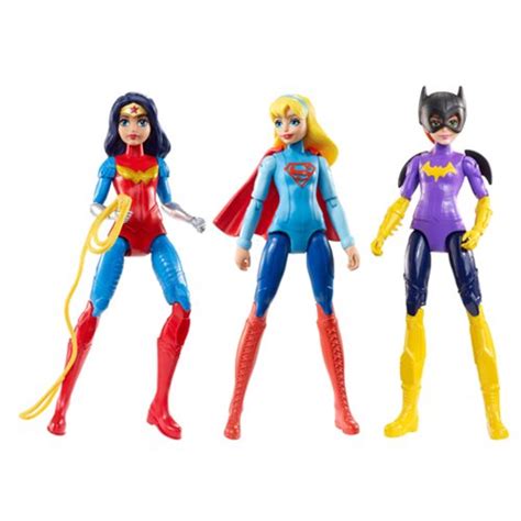 Dc Super Hero Girls Action Figure 3 Pack Entertainment Earth