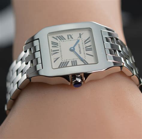 Cartier Santos Demoiselle Ref 2701 Stainless Steel Watch Midsize