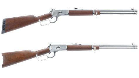 Two Rossi Model 92 Puma Lever Action Rifles