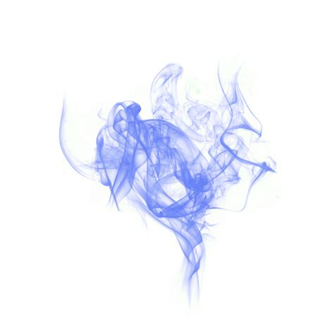 Abstract Brush Blue Smoke 34001824 Png
