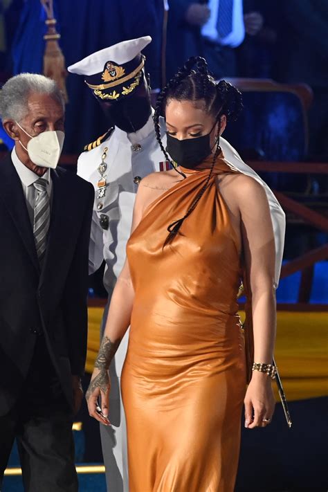 Rihanna Marks An Historic Moment For Barbados In Bottega Veneta