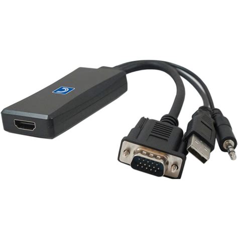 Here you can find hdmi to vga driver. Comprehensive VGA to HDMI Converter Adapter with Audio