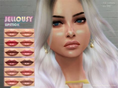 The Sims Resource Jellousy Lipstick By Angissi Sims 4 Downloads