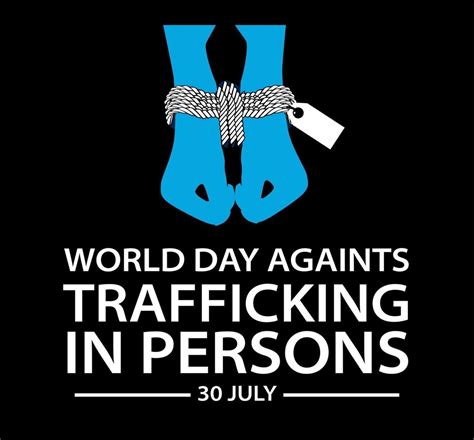 world day against trafficking in persons july 30th vector image 4208743 vector art at vecteezy