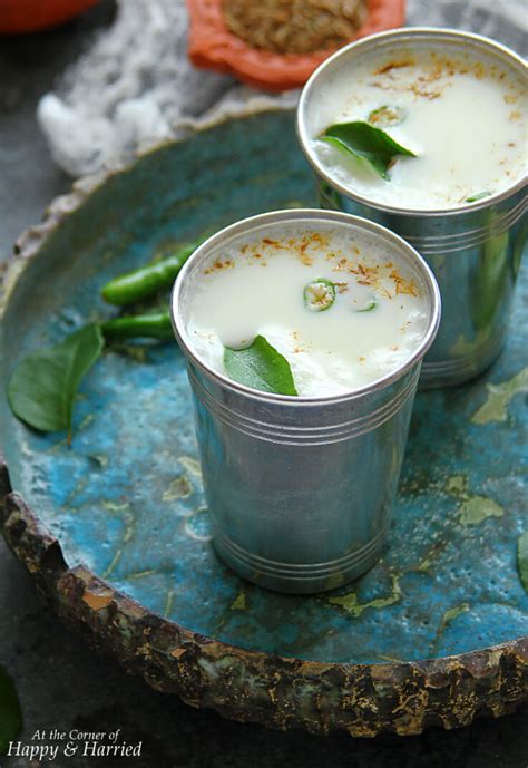 spiced buttermilk drink sambhaaram majjige chaas