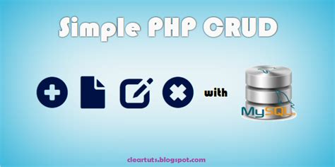 Simple Php Crud Operations With Mysql