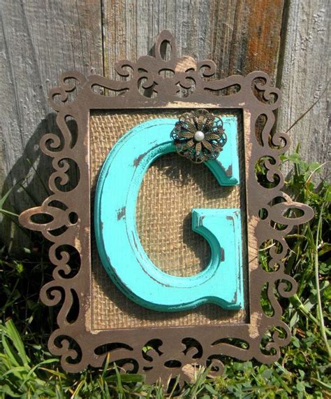 Monogram Wall Initial By Lacenboots On Etsy 2499 Decor Crafts