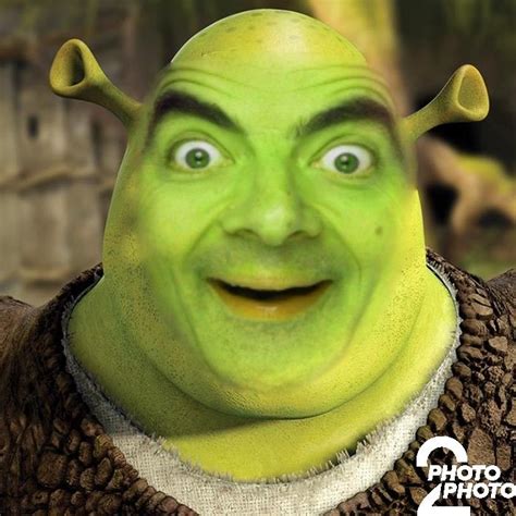 Mr Bean Shrek