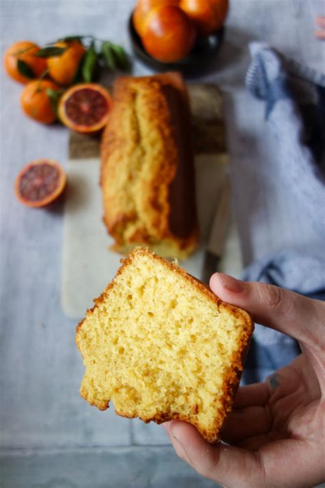 cake à l orange sanguine et à l huile d olive recette facile